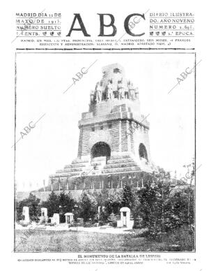 ABC MADRID 22-05-1913 página 1