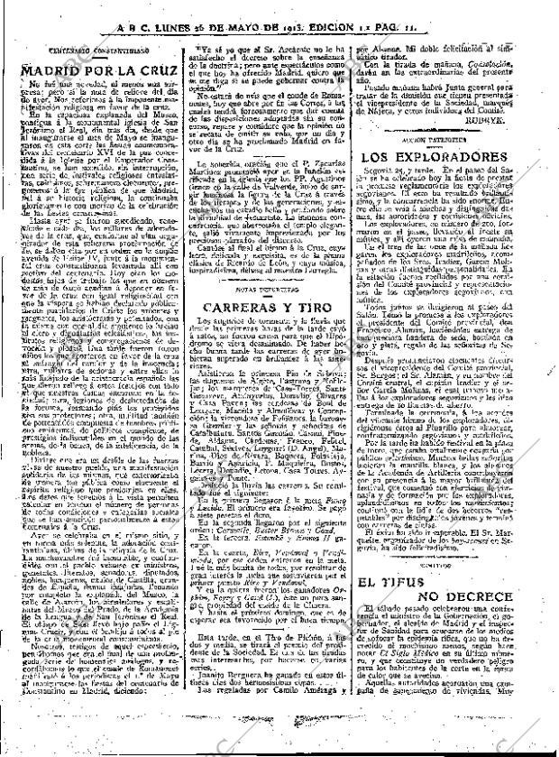 ABC MADRID 26-05-1913 página 11