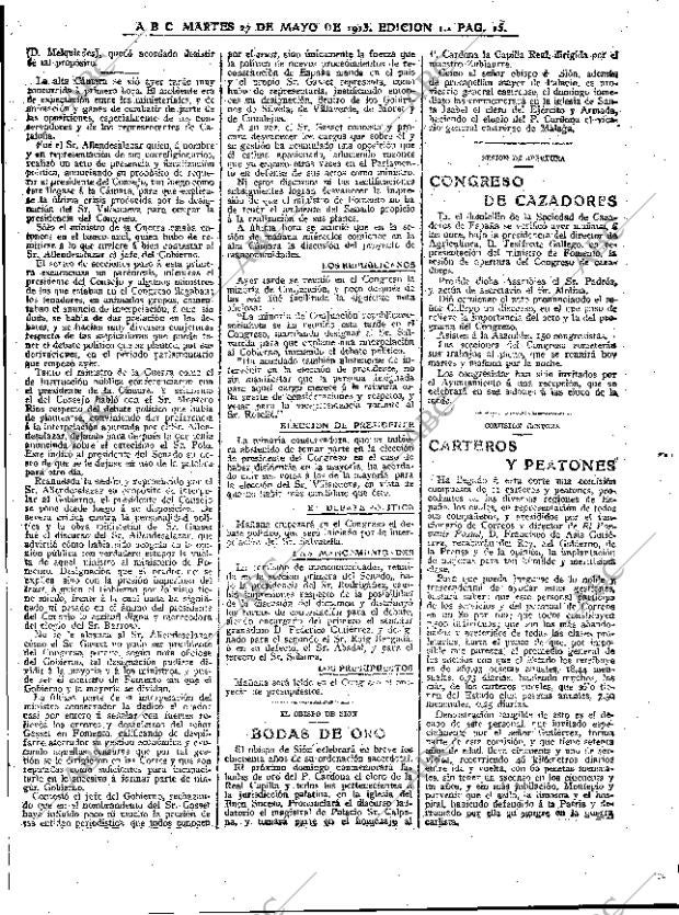ABC MADRID 27-05-1913 página 15