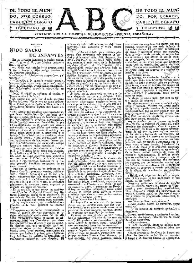 ABC MADRID 27-05-1913 página 5