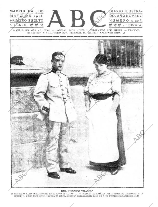 ABC MADRID 28-05-1913 página 1