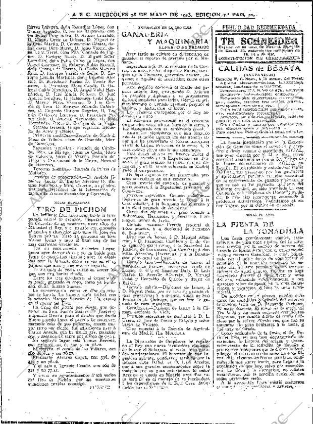 ABC MADRID 28-05-1913 página 10