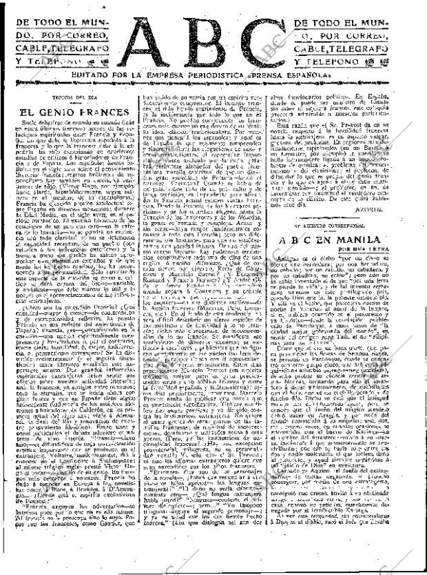 ABC MADRID 28-05-1913 página 5