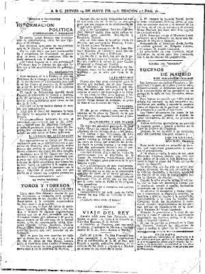 ABC MADRID 29-05-1913 página 16