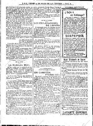 ABC MADRID 29-05-1913 página 6