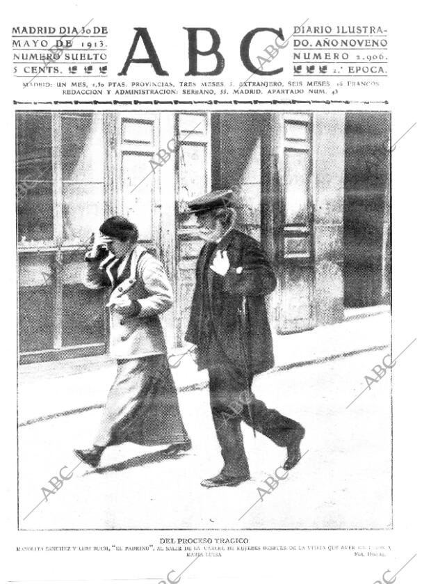 ABC MADRID 30-05-1913 página 1