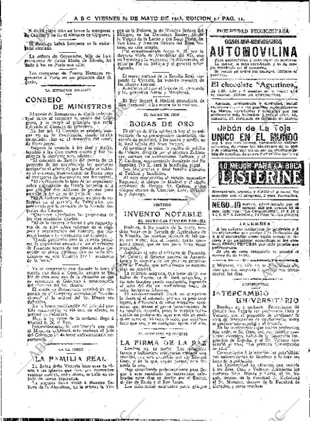 ABC MADRID 30-05-1913 página 12