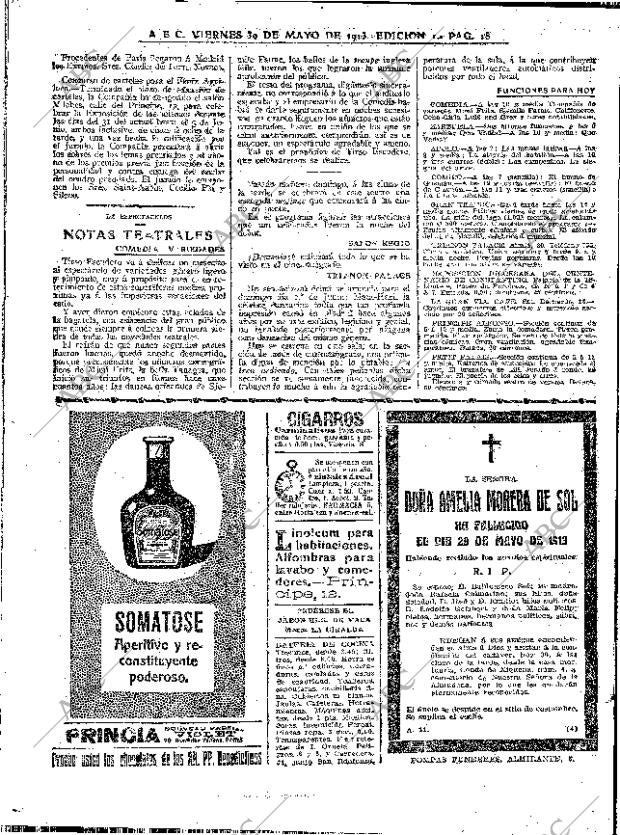 ABC MADRID 30-05-1913 página 18