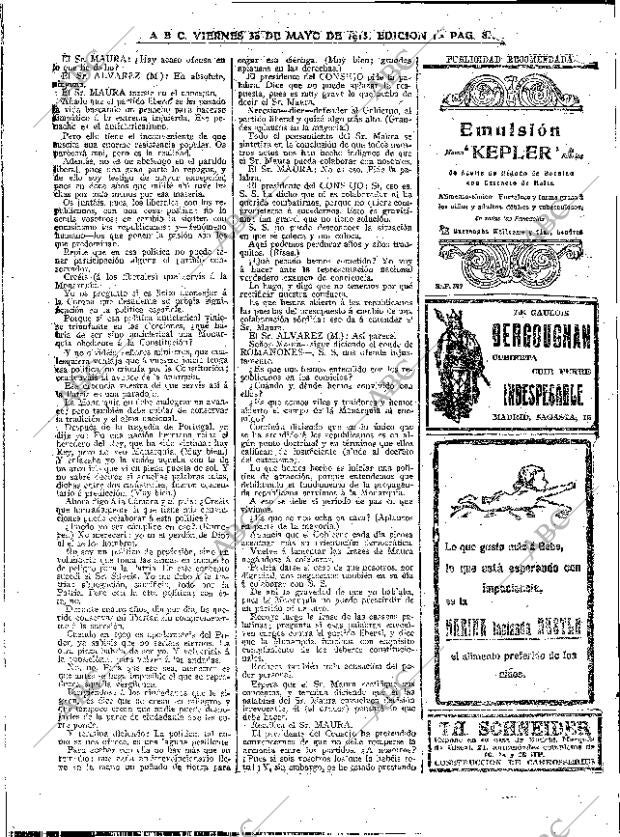 ABC MADRID 30-05-1913 página 8