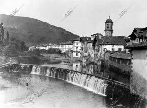 La Pintoresca Villa de Elizondo (Navarra), ha Sido Inundada por una terrible...