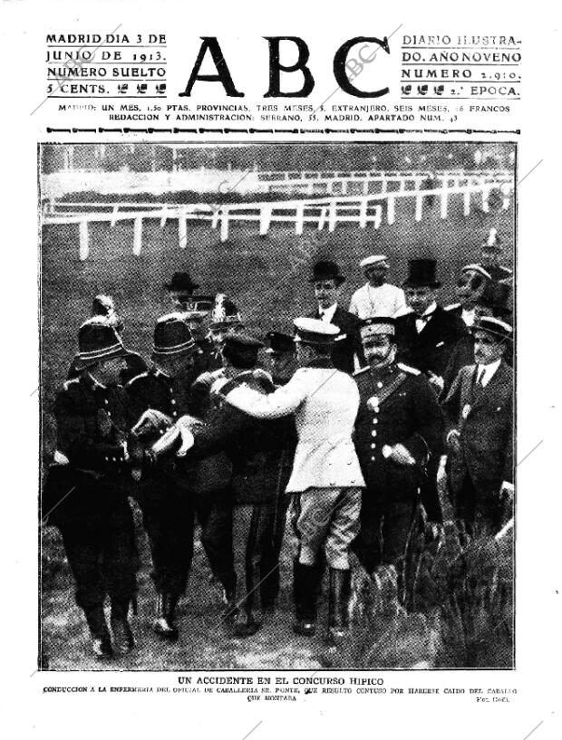ABC MADRID 03-06-1913 página 1