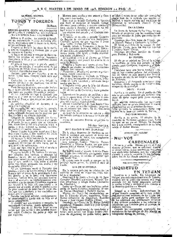 ABC MADRID 03-06-1913 página 13