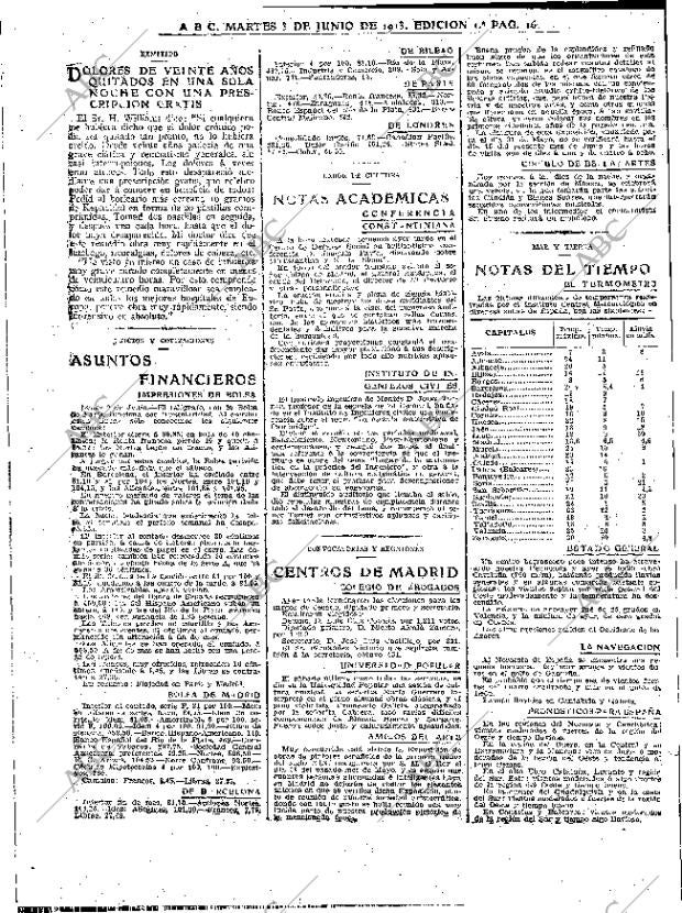 ABC MADRID 03-06-1913 página 16