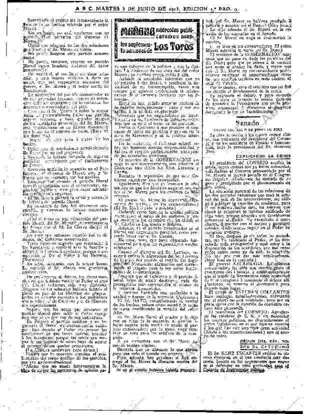 ABC MADRID 03-06-1913 página 9