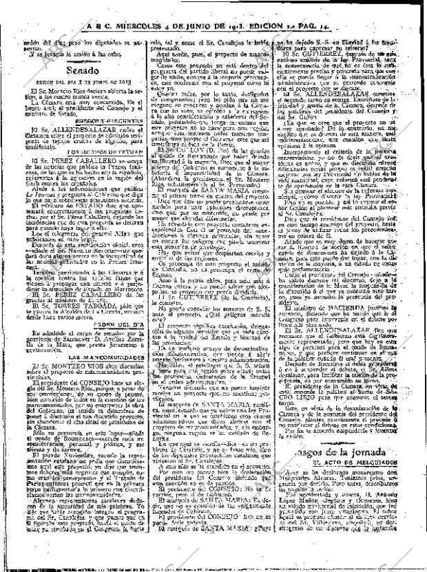 ABC MADRID 04-06-1913 página 14