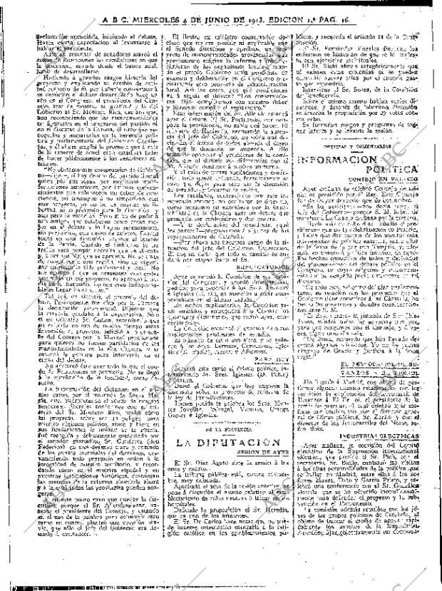 ABC MADRID 04-06-1913 página 16
