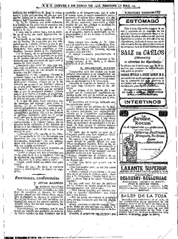 ABC MADRID 05-06-1913 página 10