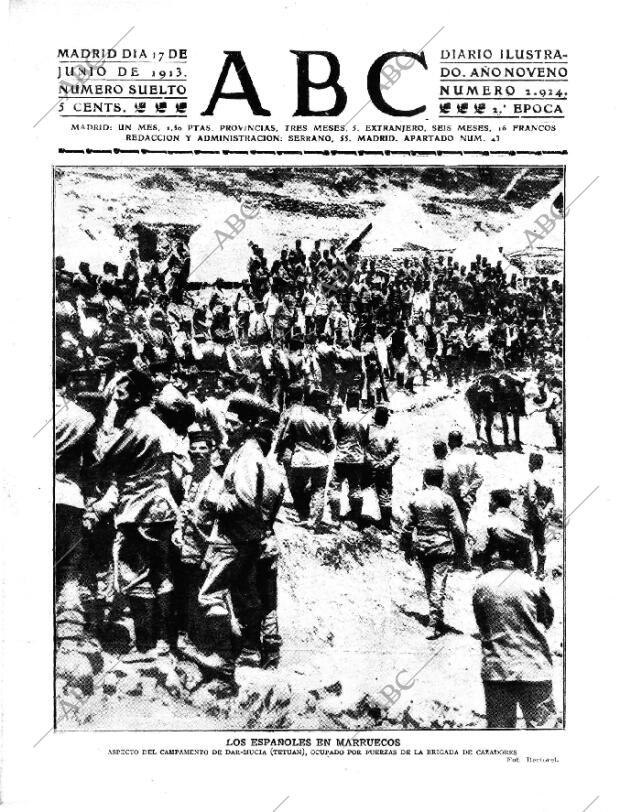 ABC MADRID 17-06-1913 página 1