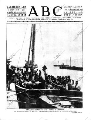 ABC MADRID 19-06-1913 página 1
