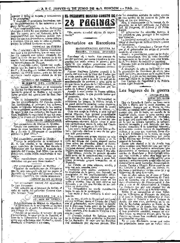 ABC MADRID 19-06-1913 página 11