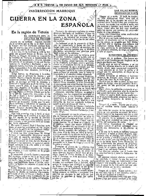 ABC MADRID 19-06-1913 página 9