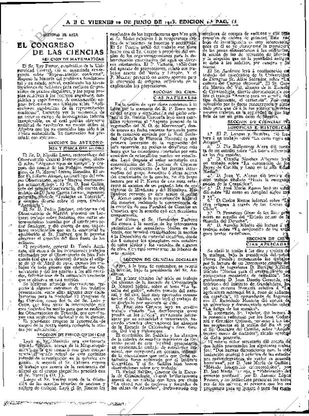 ABC MADRID 20-06-1913 página 13