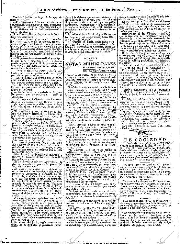ABC MADRID 20-06-1913 página 16