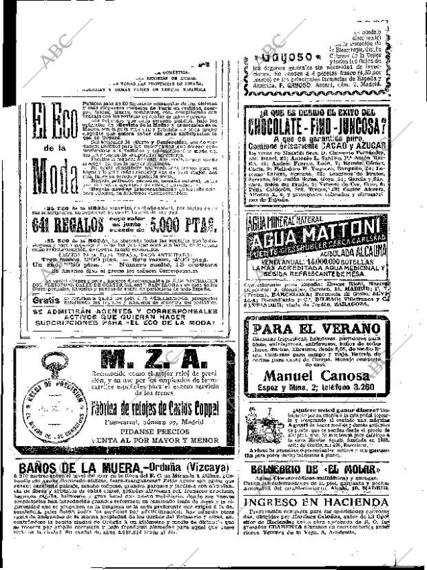 ABC MADRID 20-06-1913 página 23