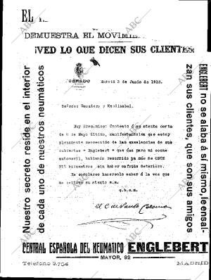 ABC MADRID 20-06-1913 página 24