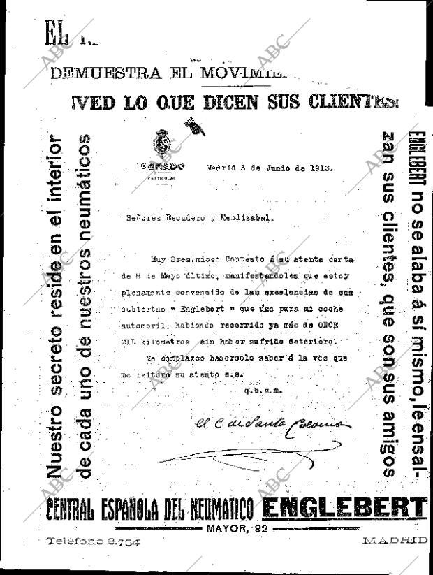 ABC MADRID 20-06-1913 página 24
