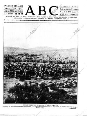 ABC MADRID 21-06-1913 página 1