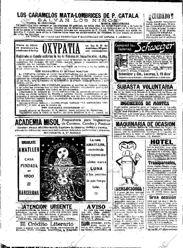 ABC MADRID 23-06-1913 página 22