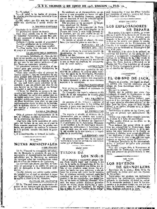 ABC MADRID 27-06-1913 página 10