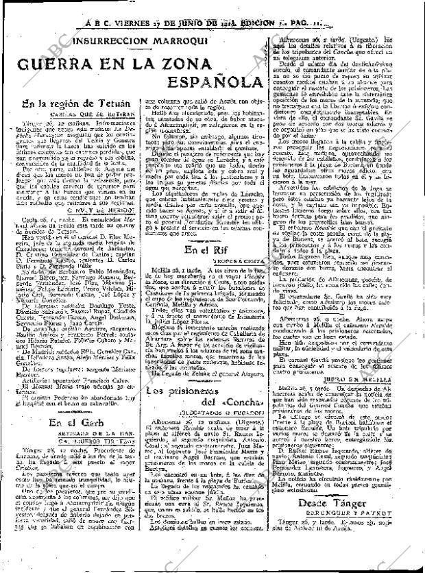 ABC MADRID 27-06-1913 página 11