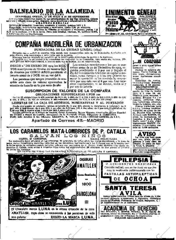 ABC MADRID 27-06-1913 página 23