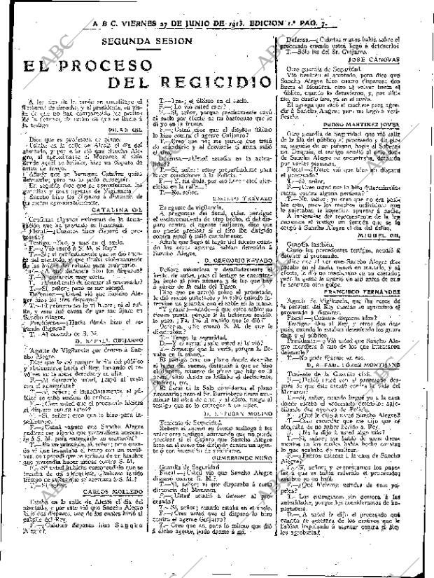 ABC MADRID 27-06-1913 página 7