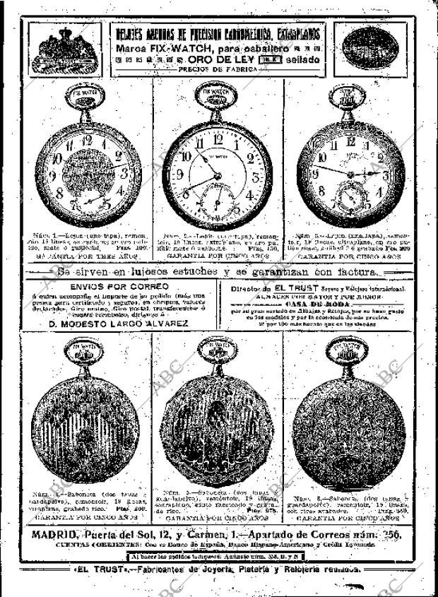 BLANCO Y NEGRO MADRID 29-06-1913 página 3