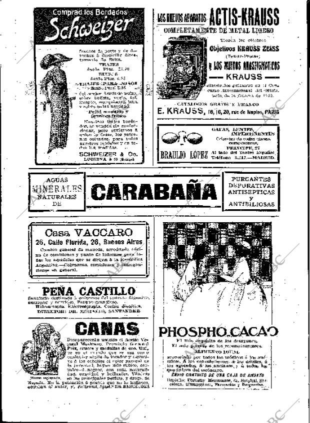 BLANCO Y NEGRO MADRID 29-06-1913 página 4
