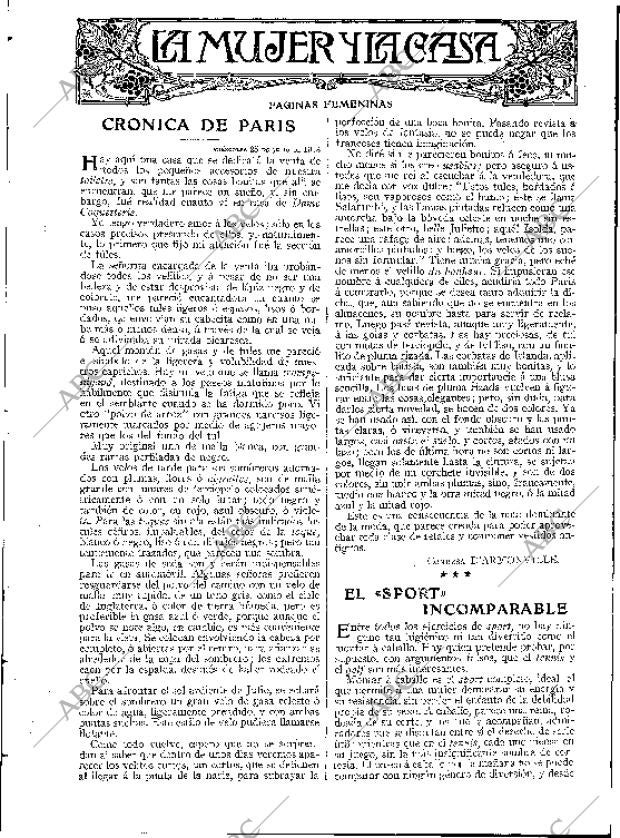 BLANCO Y NEGRO MADRID 29-06-1913 página 41