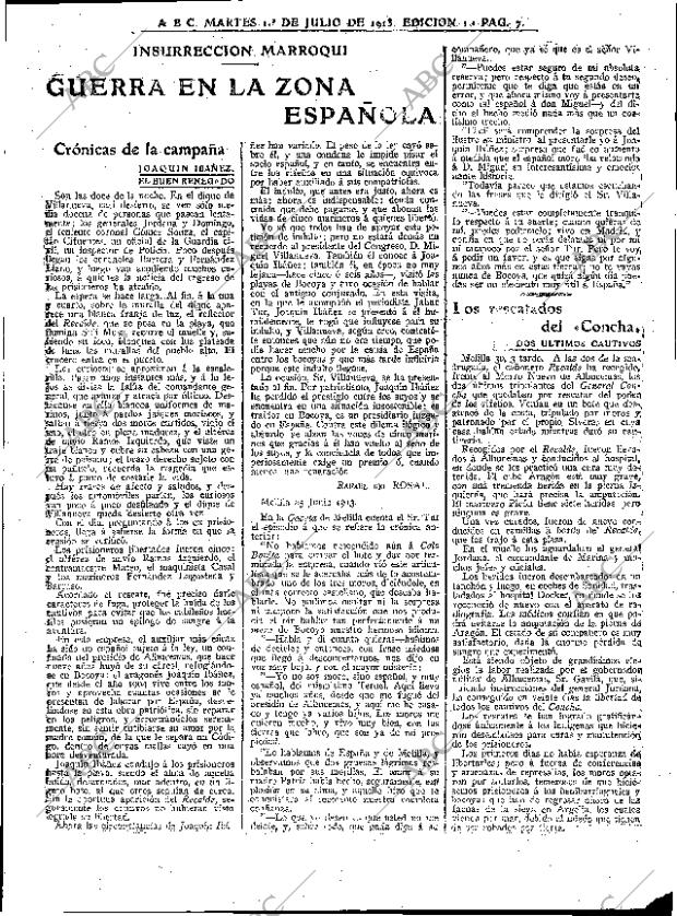 ABC MADRID 01-07-1913 página 7