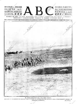 ABC MADRID 11-07-1913 página 1