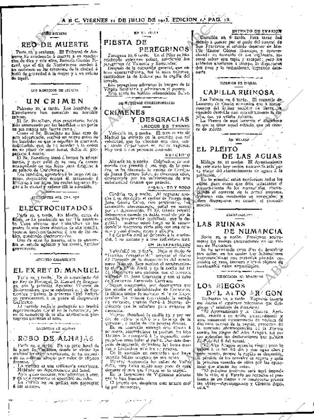 ABC MADRID 11-07-1913 página 17