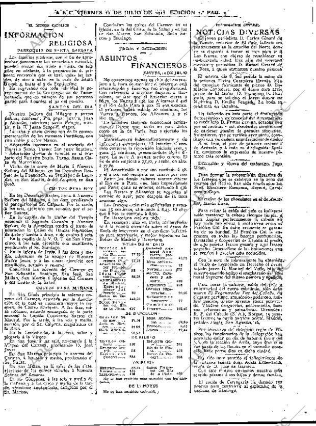 ABC MADRID 11-07-1913 página 19
