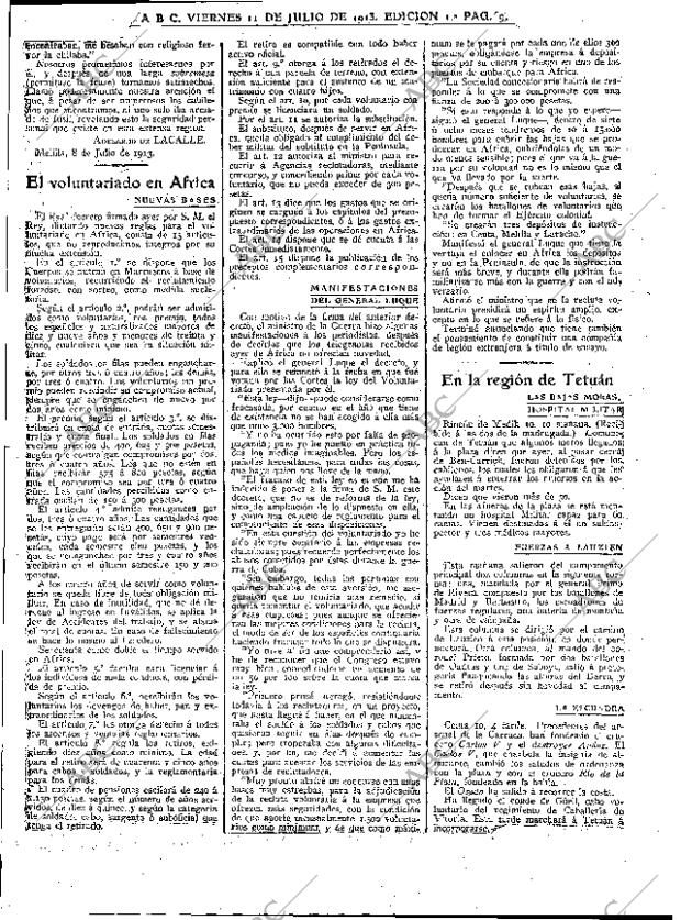 ABC MADRID 11-07-1913 página 9