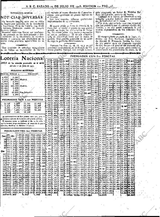 ABC MADRID 12-07-1913 página 15