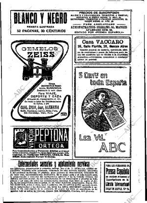 BLANCO Y NEGRO MADRID 13-07-1913 página 2