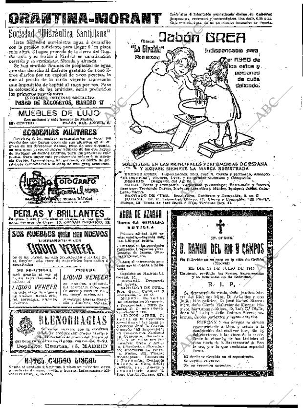 ABC MADRID 15-07-1913 página 19