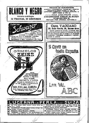 BLANCO Y NEGRO MADRID 20-07-1913 página 2
