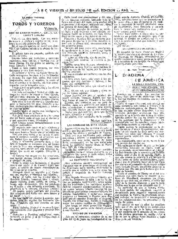 ABC MADRID 25-07-1913 página 11