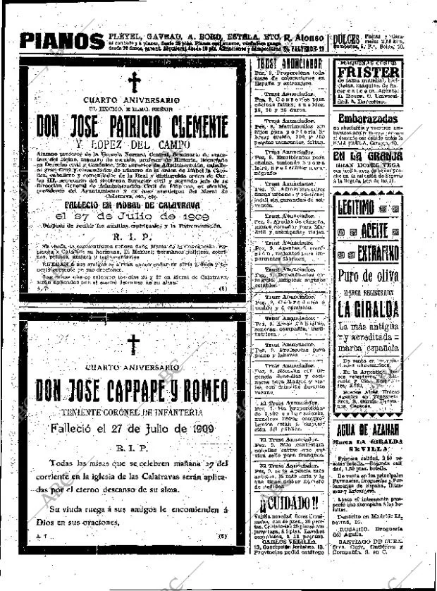 ABC MADRID 26-07-1913 página 19